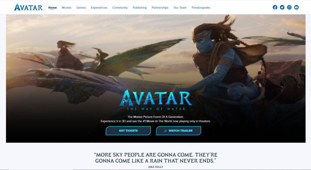 Avatar - Tout sur les films Avatar