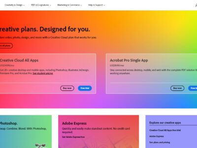 Adobe - Editeur de logiciels
