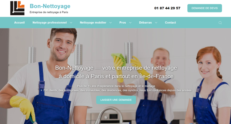 Bon-Nettoyage - La Fraîcheur Redéfinie