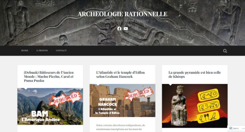 Archéologie Rationnelle - L'archéologie sourcée