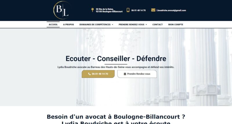 Lydia Boudriche - Avocate de renom