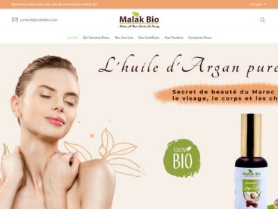 Malak Bio : produits cosmétiques naturels