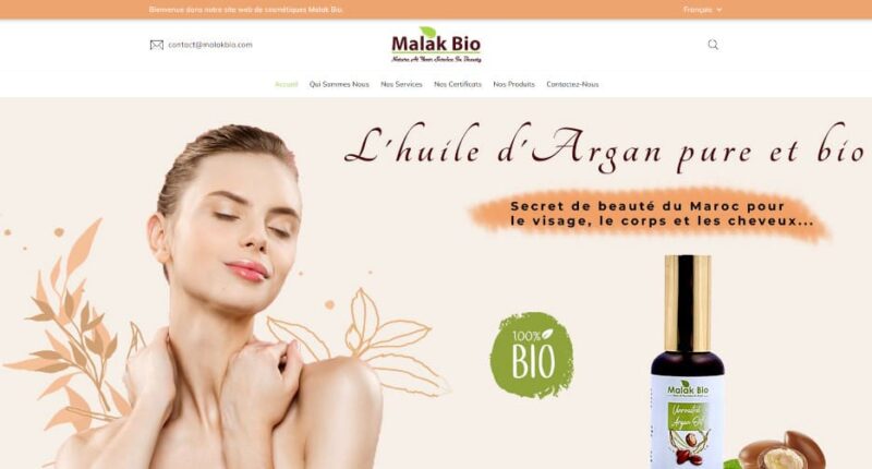 Malak Bio : produits cosmétiques naturels