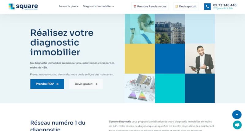 Square Diagnostic, n°1 du diagnostic immobilier