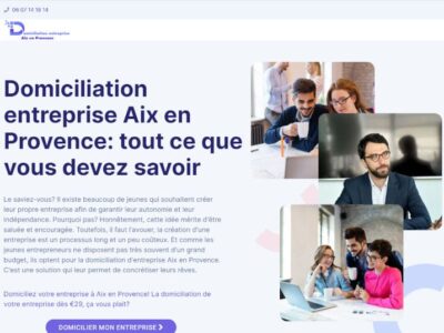 Domiciliation Entreprise Aix en Provence