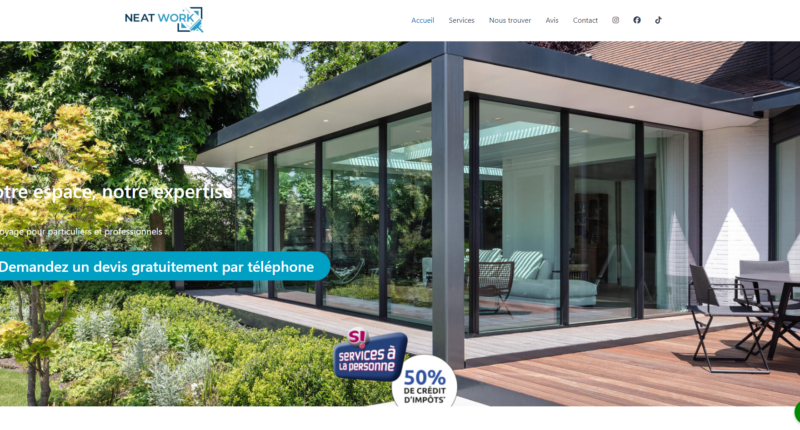 Neat Work : Nettoyage de Vitres