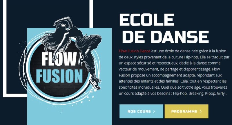 Flow Fusion, atelier de danses en Suisse romande