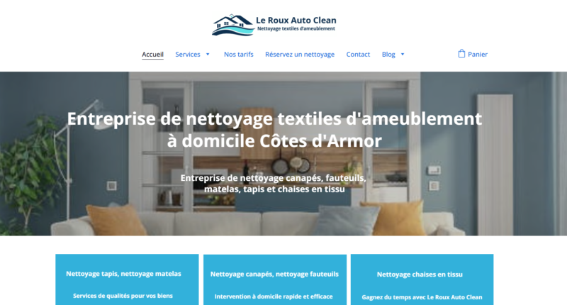 Entreprise de nettoyage Le Roux Auto Clean
