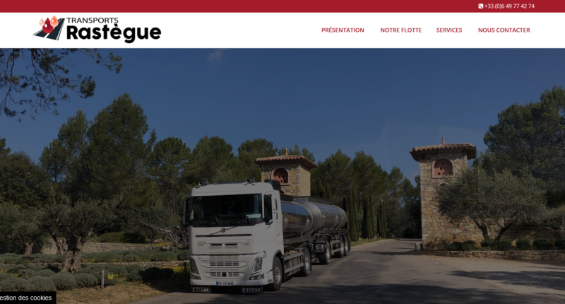 Transport liquides vinicoles - Transports RASTEGUE