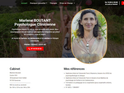 Marlène Boutant - Psychologue