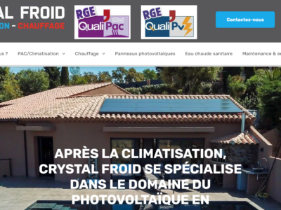 Crystal Froid - Pompe à chaleur Carqueiranne